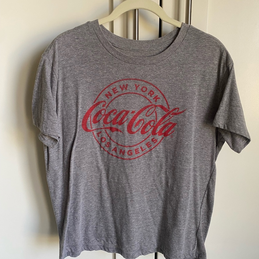 Coca Cola Gray Short Sleeve Tee
